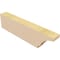 Ekena Millwork 2in. W x 4in. H x 16in. L Moab Woodgrain TimberThane Rafter Tail, Primed Tan RFTUR02X04X16MOARCPR - alternate 4